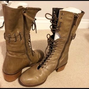 Mista: Zelda Leather boots.